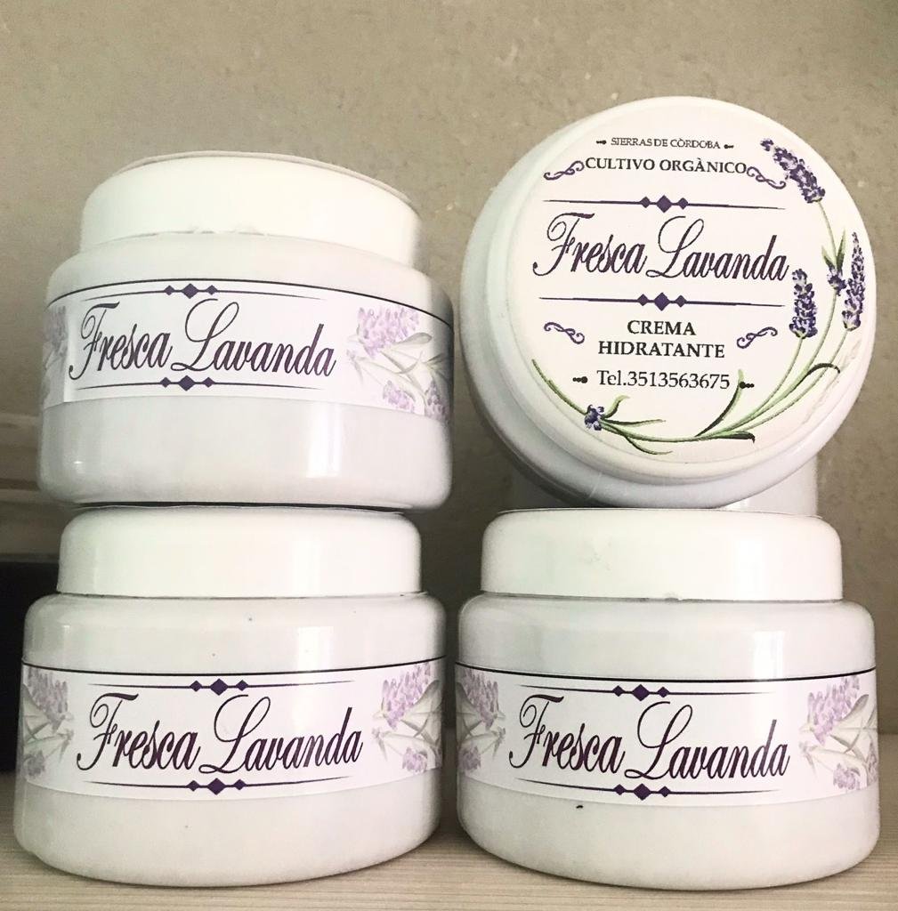 Crema Corporal con Lavanda 100% Natural – Hidratación Profunda” contenido neto 150 gr.