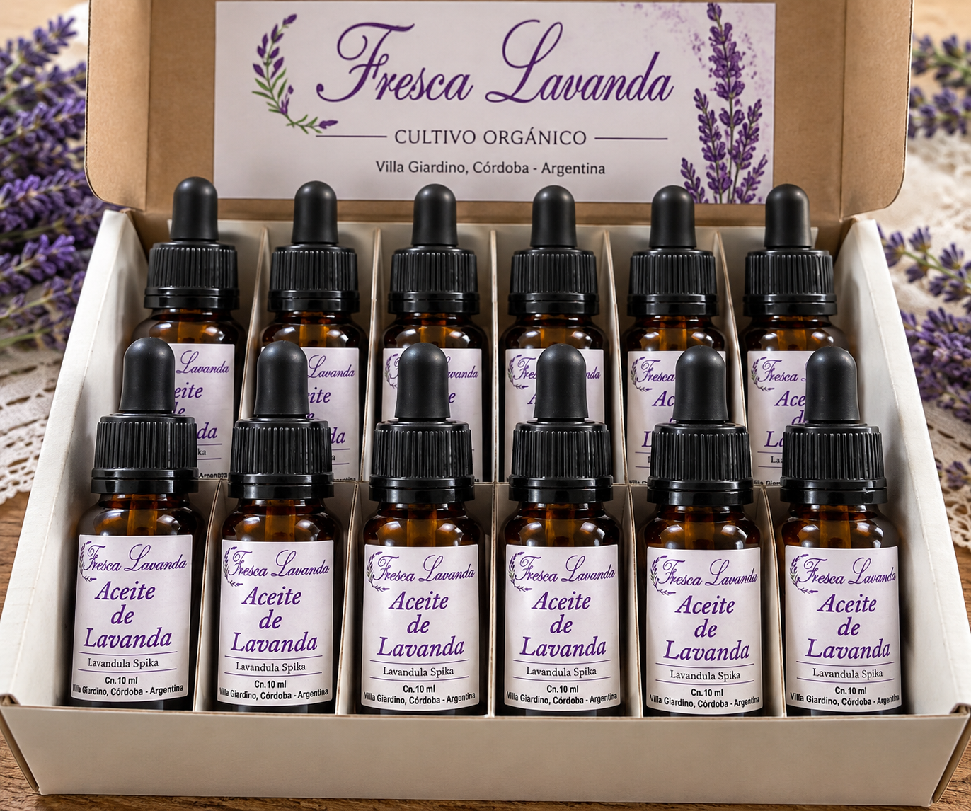 Aceite Esencial de Lavanda - Uso Cosmético 10 ml